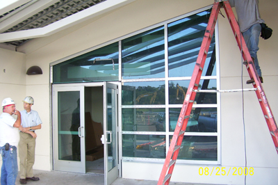 weber glass central florida commercial industrial glass